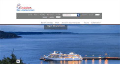 Desktop Screenshot of croisieresbaie-comeau.ca