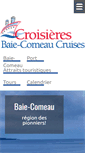 Mobile Screenshot of croisieresbaie-comeau.ca